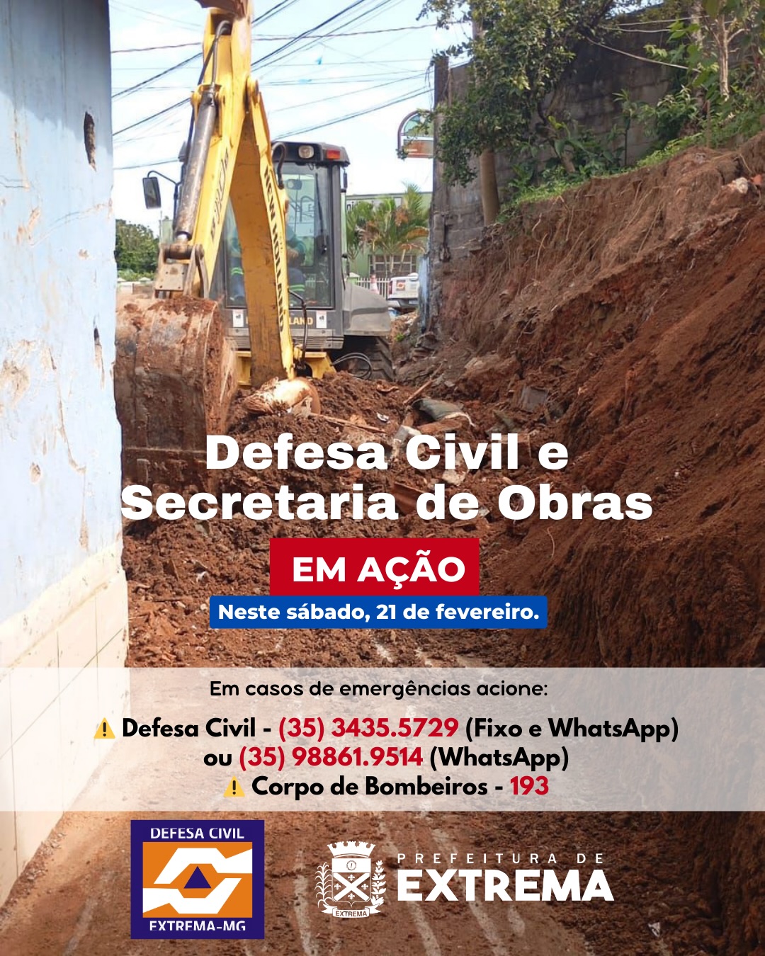 Post do instagram da Prefeitura de Mandirituba