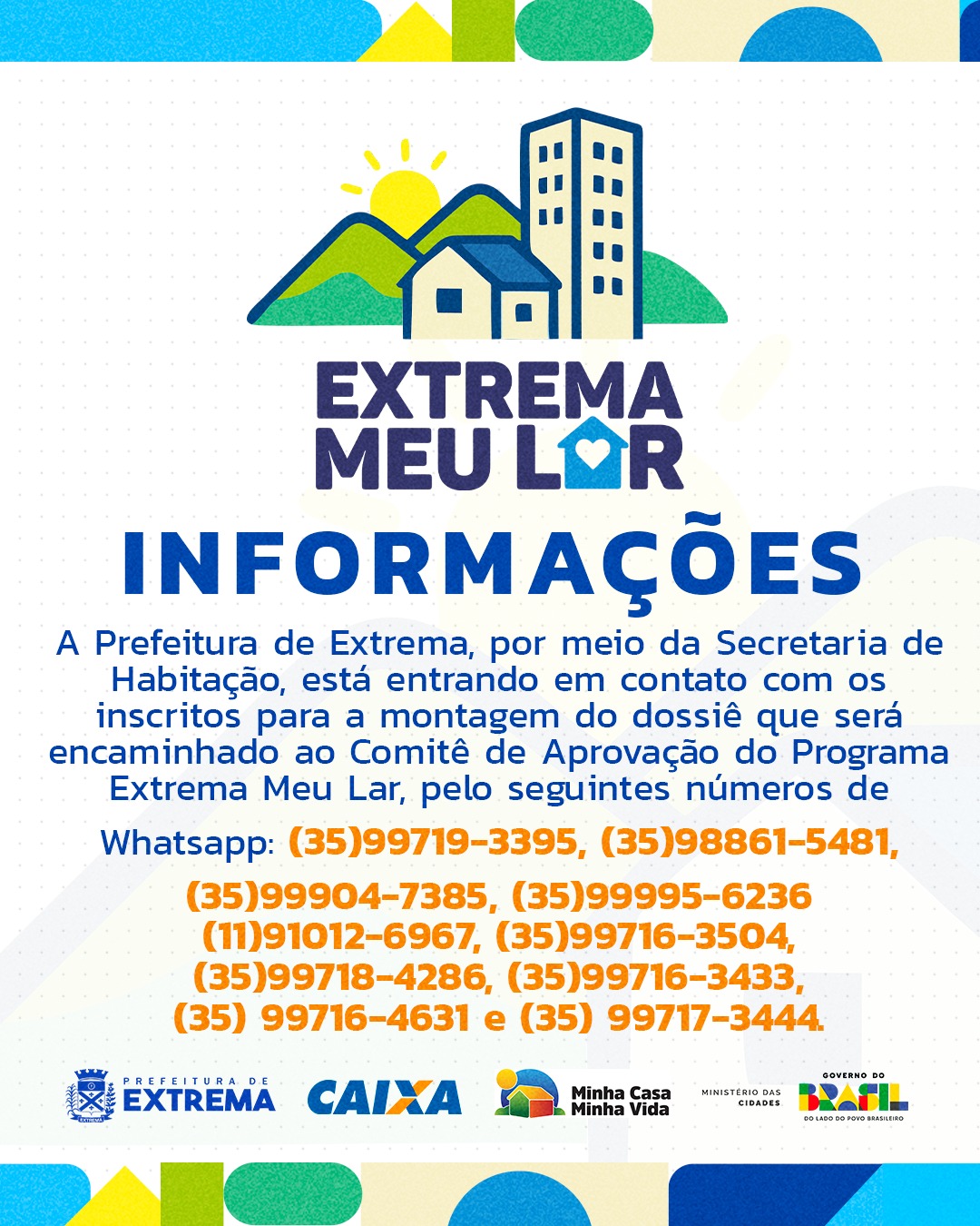 Post do instagram da Prefeitura de Mandirituba