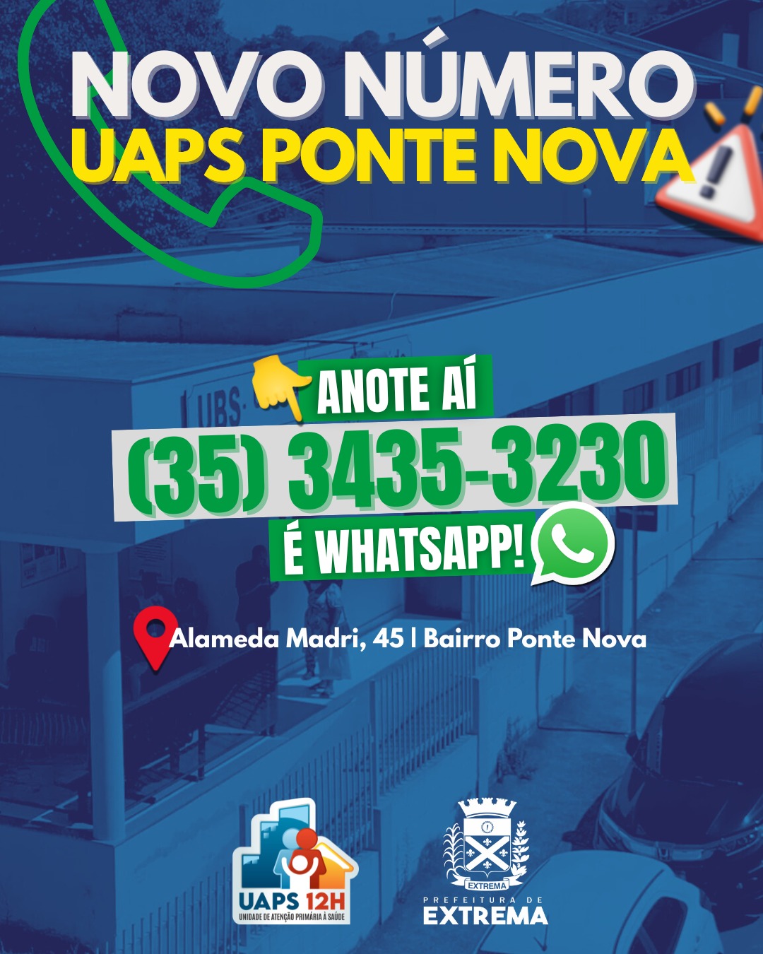 Post do instagram da Prefeitura de Mandirituba