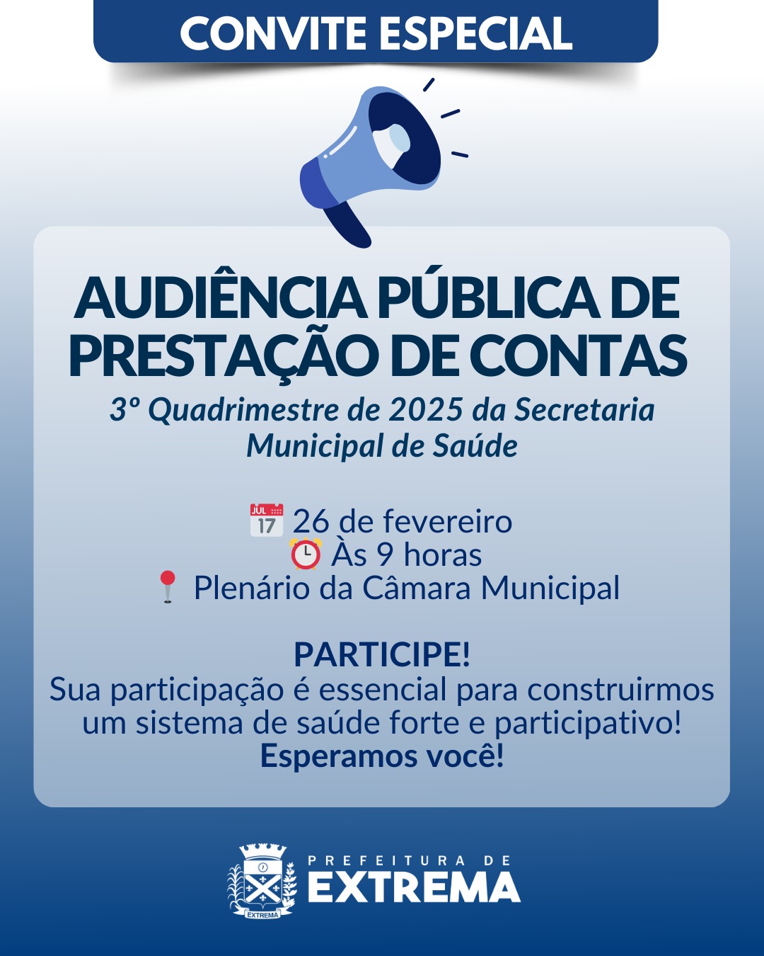 Post do instagram da Prefeitura de Mandirituba