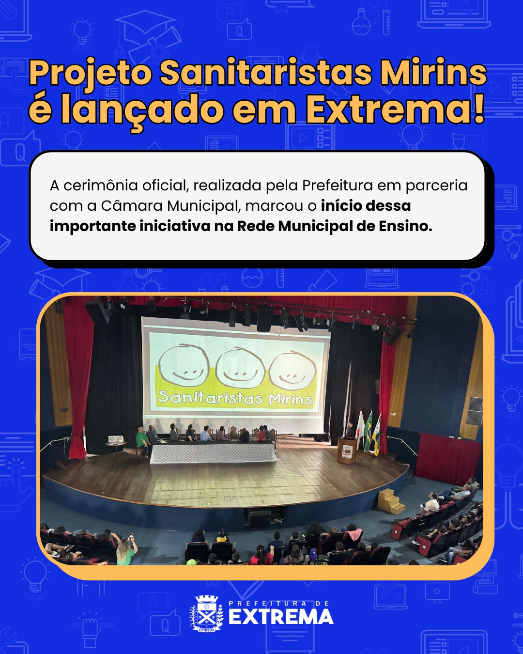 Post do instagram da Prefeitura de Mandirituba