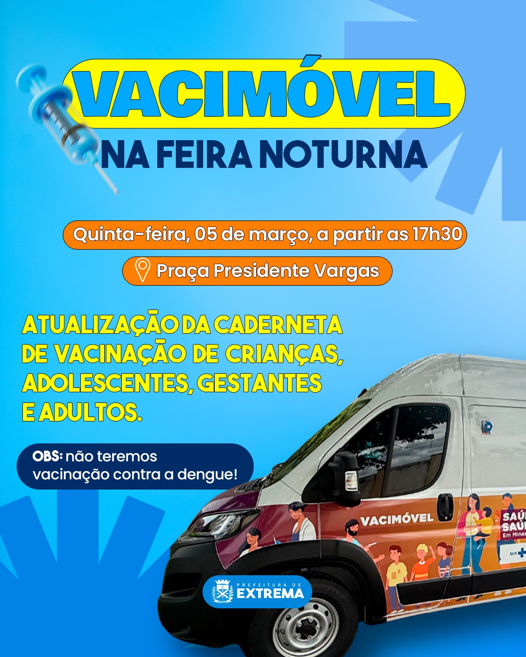 Post do instagram da Prefeitura de Mandirituba