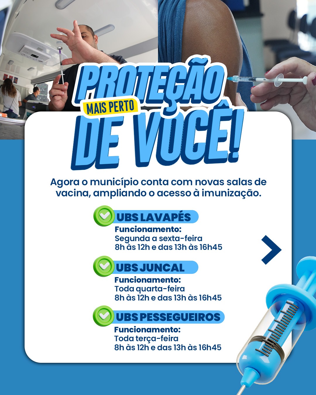 Post do instagram da Prefeitura de Mandirituba