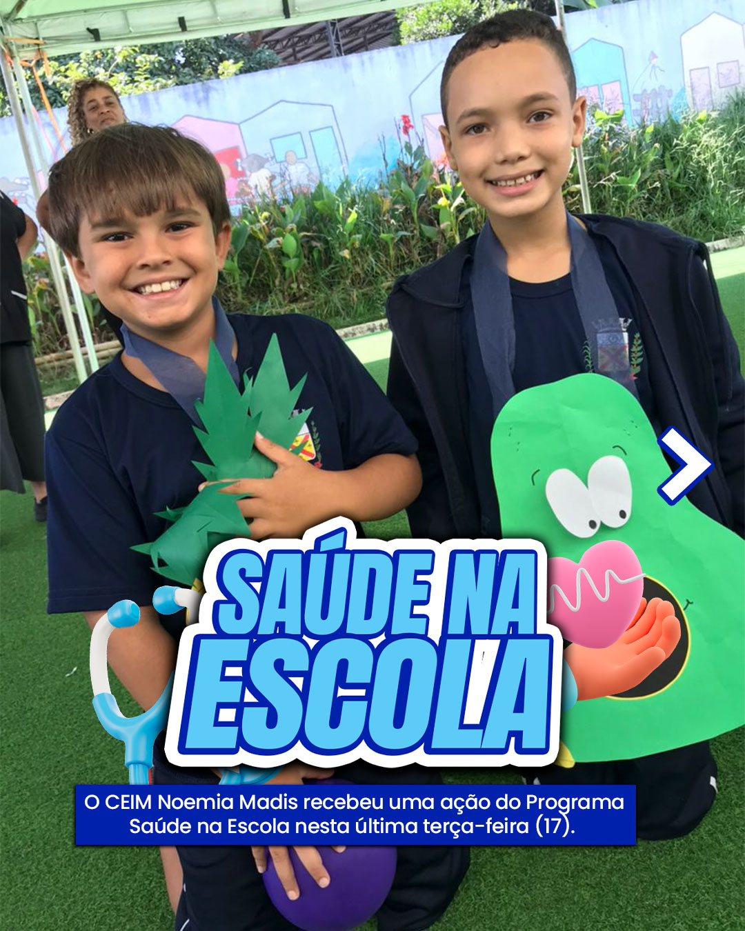 Post do instagram da Prefeitura de Mandirituba