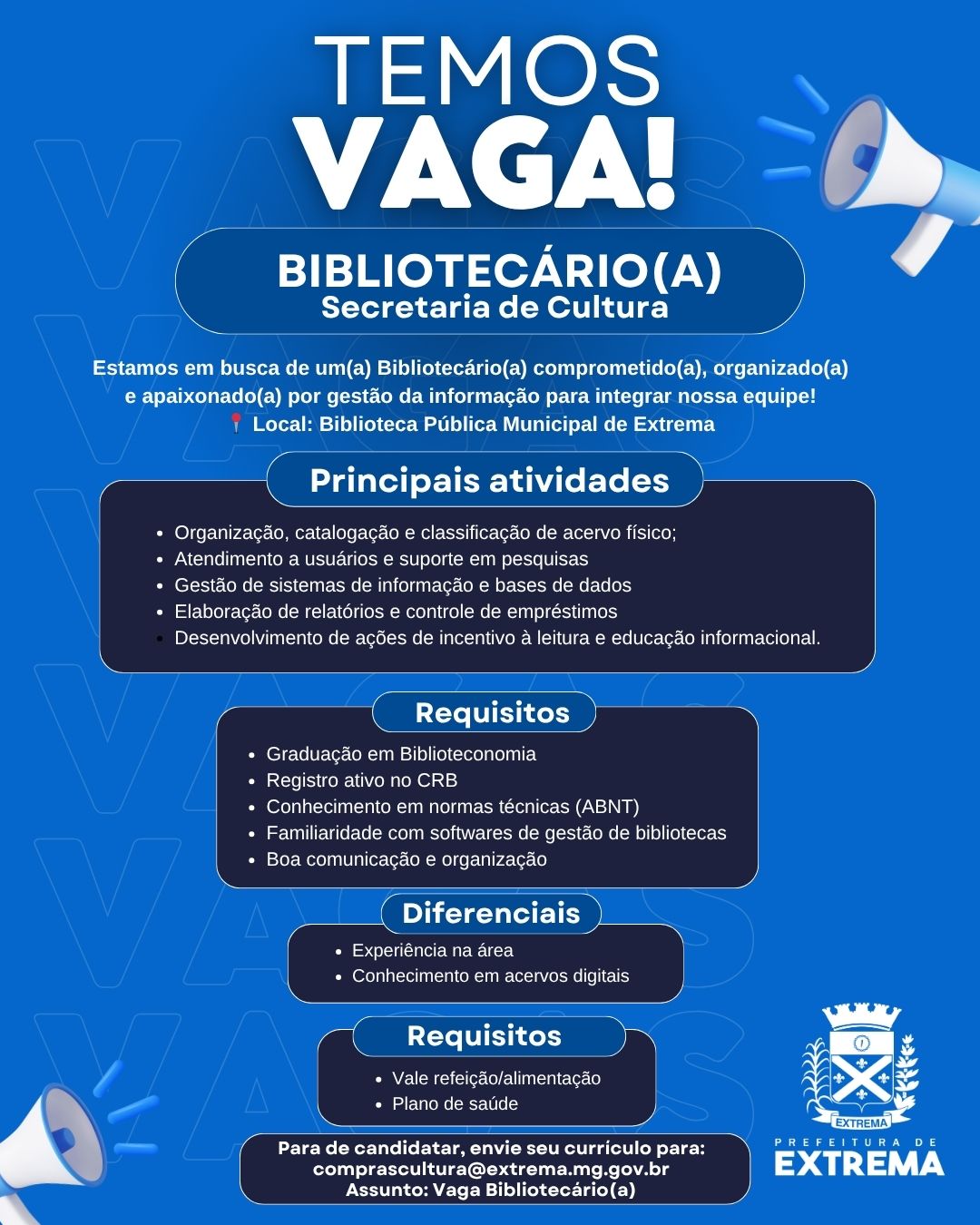 Post do instagram da Prefeitura de Mandirituba