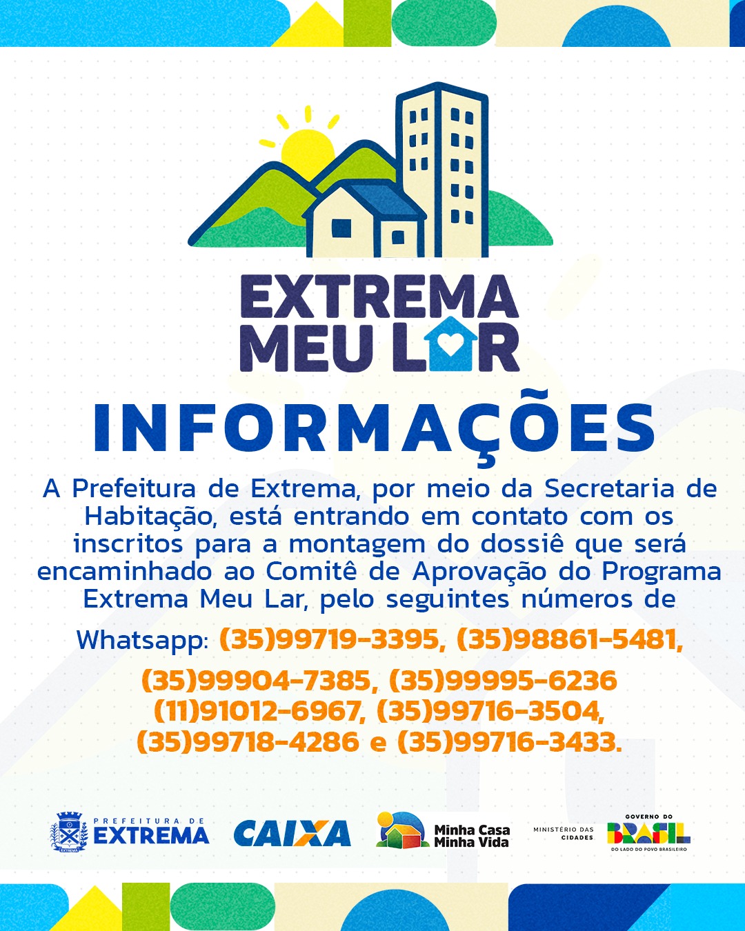 Post do instagram da Prefeitura de Mandirituba