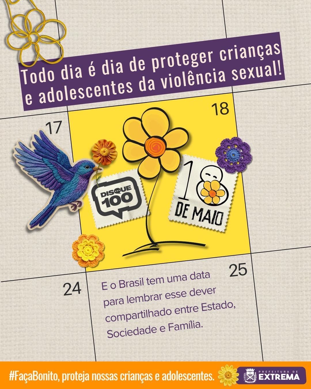 Post do instagram da Prefeitura de Mandirituba
