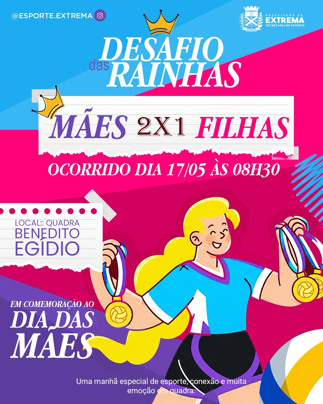 Post do instagram da Prefeitura de Mandirituba