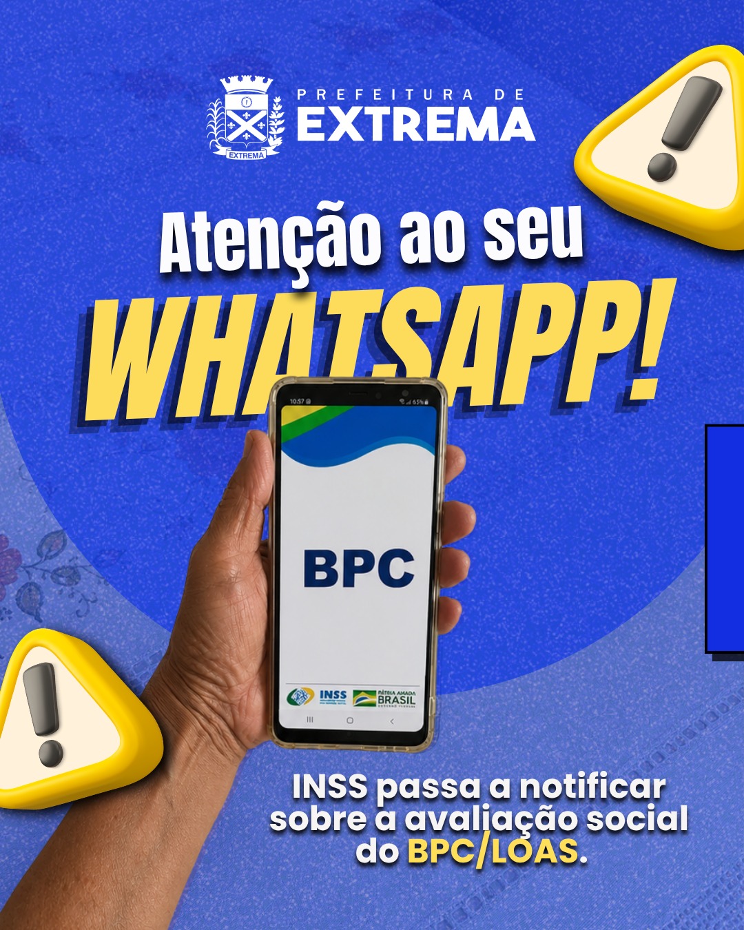 Post do instagram da Prefeitura de Mandirituba
