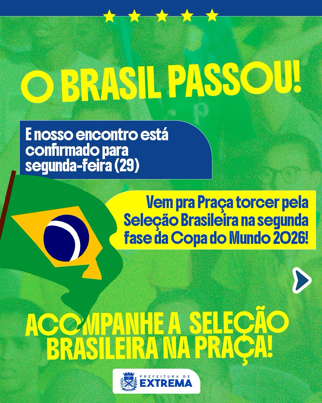 Post do instagram da Prefeitura de Mandirituba