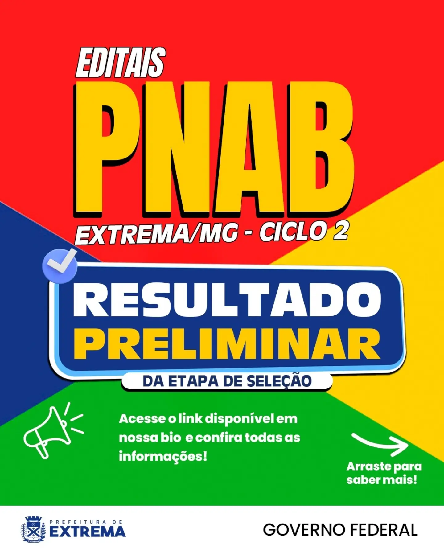 Post do instagram da Prefeitura de Mandirituba