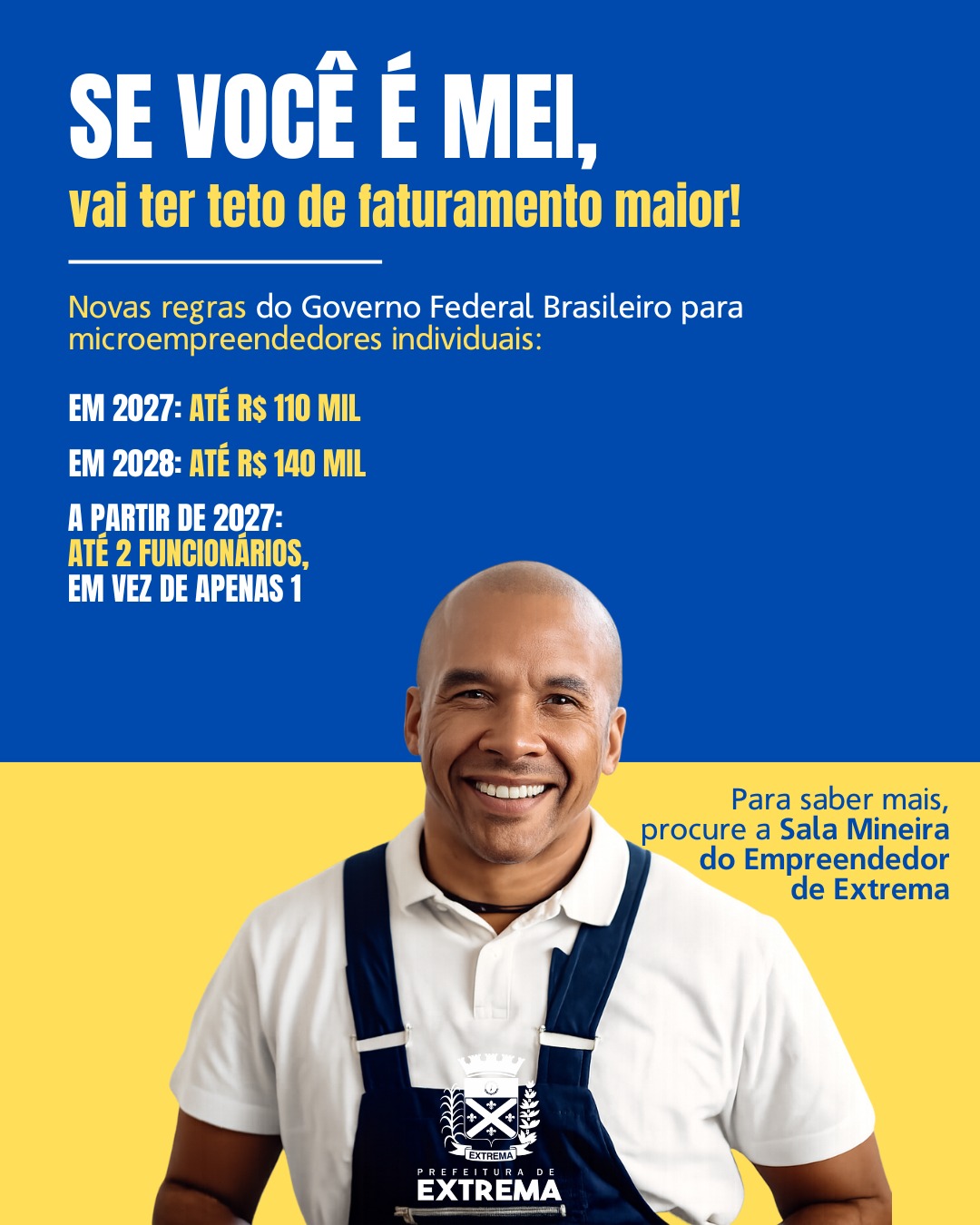 Post do instagram da Prefeitura de Mandirituba