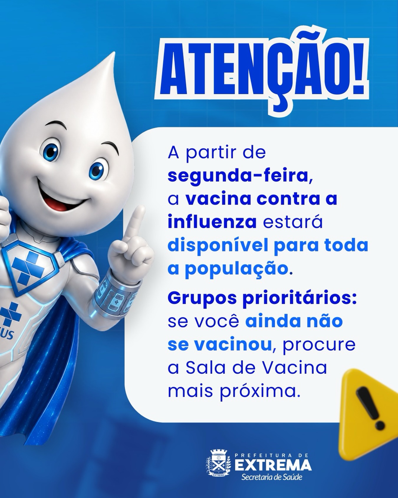Post do instagram da Prefeitura de Mandirituba