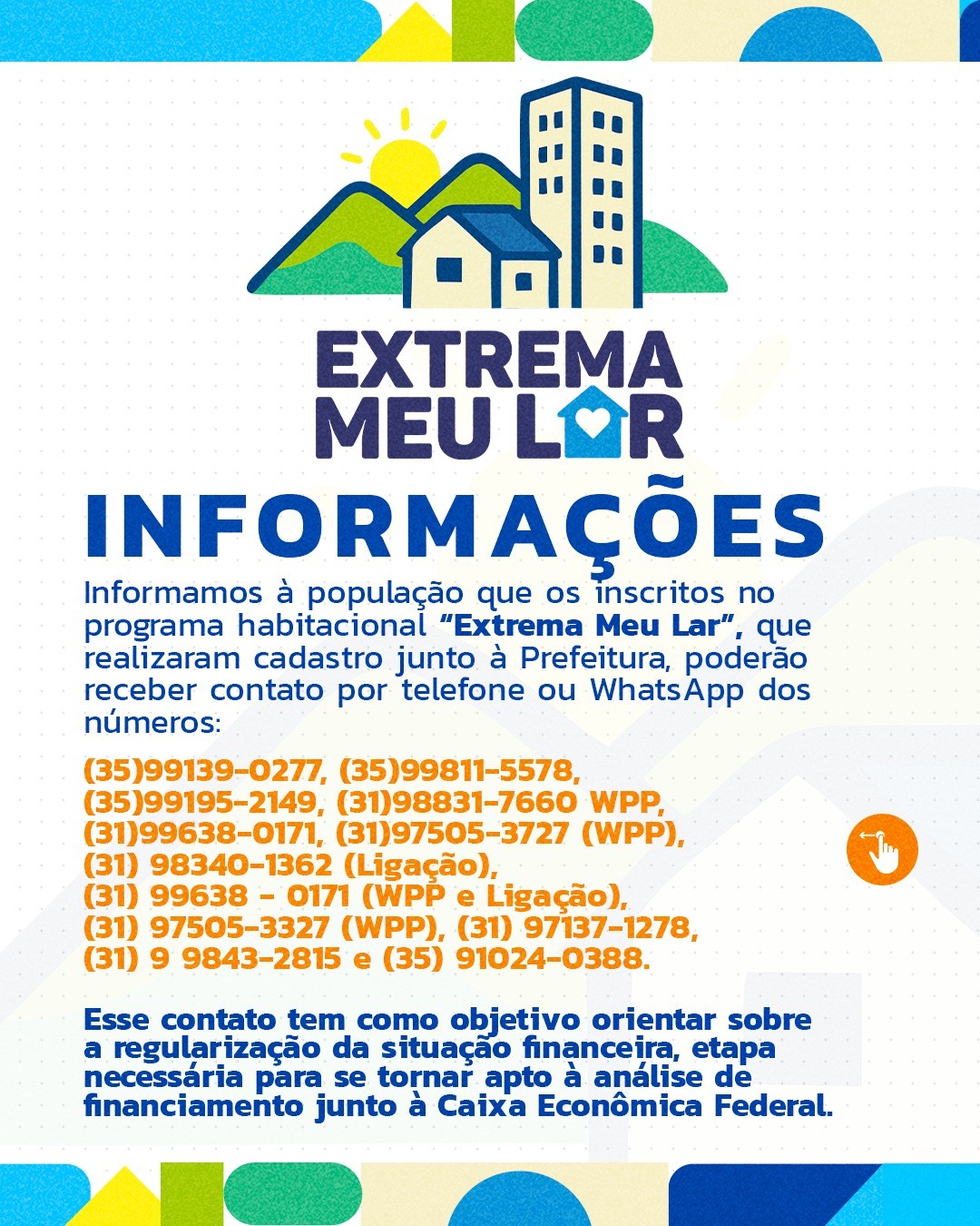 Post do instagram da Prefeitura de Mandirituba