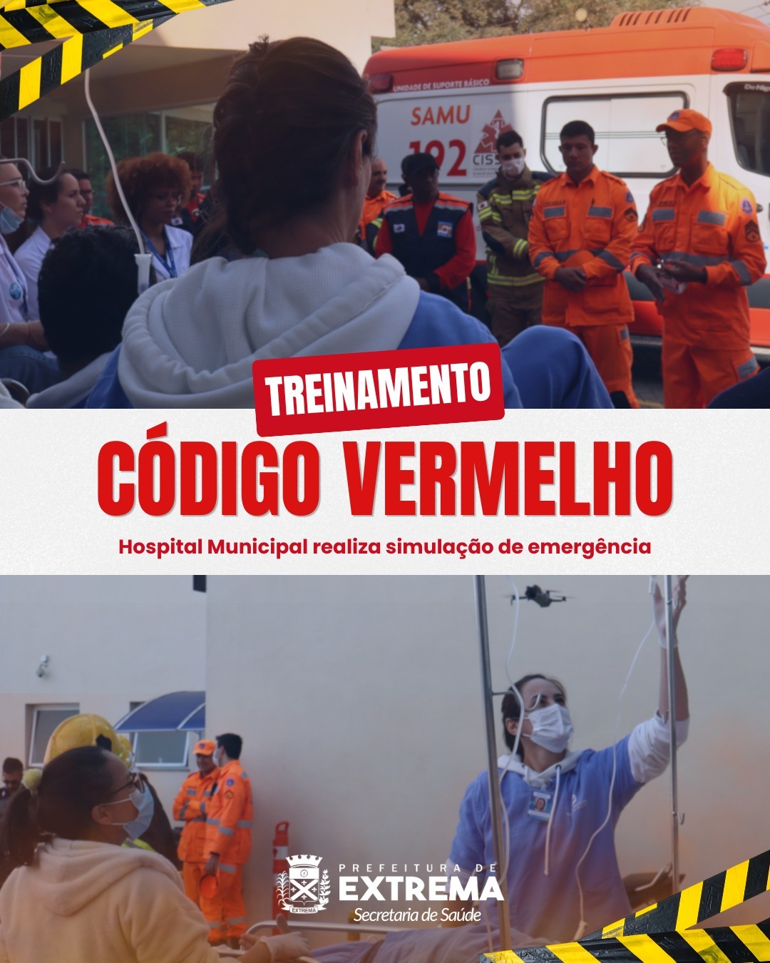 Post do instagram da Prefeitura de Mandirituba